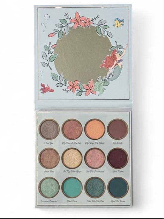 Disney Other - Disney The Little Mermaid Ariel Eyeshadow 12 Color Palette